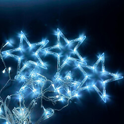 Світлодіодна гірлянда штора Stars small and big