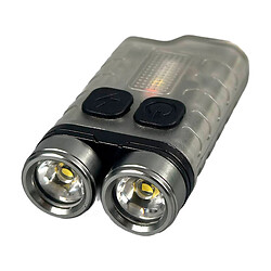 Фонарик S02-V3-2LM+4SMD, Серый