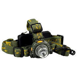 Налобный фонарь 6614-LM, Зеленый