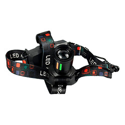 Налобный фонарь W668-TG, Черный