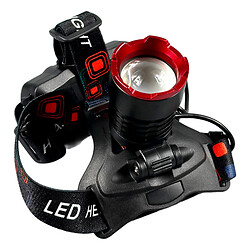 Налобный фонарь W689A-TG, Черный