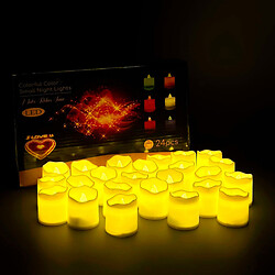 Набір декоративних свічок, Жовтий