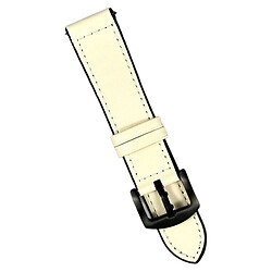 Ремінець універсальний, Leather Casual, Молочний