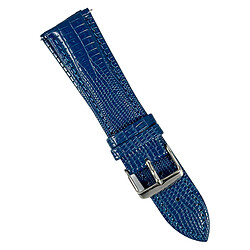 Ремінець універсальний, Leather Crocodile, Синій