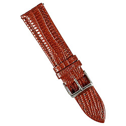 Ремінець універсальний, Leather Crocodile, Коричневий