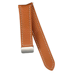 Ремінець універсальний, Leather Grainy, Caramel Brown, Коричневий