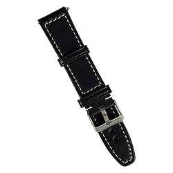 Ремінець універсальний, Leather Smooth, Чорний