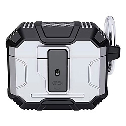 Чехол (накладка) Apple AirPods Pro 2, Dasfond Armor, Серебряный