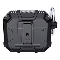 Чохол (накладка) Apple AirPods Pro 2, Dasfond Armor, Чорний