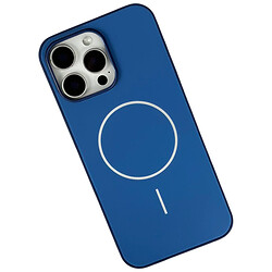 Чехол (накладка) Apple iPhone 14 Pro Max, Durable Shell, MagSafe, Синий