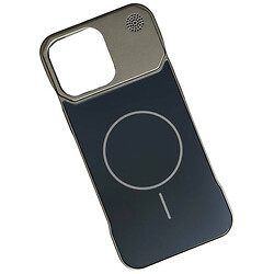 Чехол (накладка) Apple iPhone 13 Pro Max, AG-Glass Glass Matte Aromatherapy Metal, MagSafe, Синий