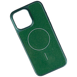 Чехол (накладка) Apple iPhone 15, Glitter Durable Shell, MagSafe, Зеленый