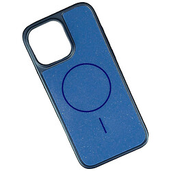 Чохол (накладка) Apple iPhone 15, Glitter Durable Shell, MagSafe, Синій