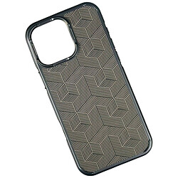 Чохол (накладка) Apple iPhone 14 Pro Max, Luxury Carbon Fiber Pattern, Grey Cube, MagSafe, Малюнок
