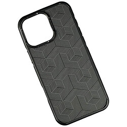 Чохол (накладка) Apple iPhone 16 Pro, Luxury Carbon Fiber Pattern, Graphite Cube, MagSafe, Малюнок