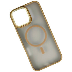 Чохол (накладка) Apple iPhone 14 Pro Max, Matte Corrugated, MagSafe, Коричневий