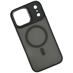 Чехол (накладка) Apple iPhone 17 Pro, Matte Corrugated, MagSafe, Черный