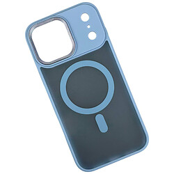 Чехол (накладка) Apple iPhone 17 Pro, Matte Corrugated, MagSafe, Голубой