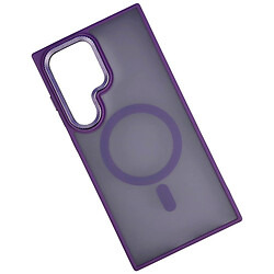 Чехол (накладка) Samsung A165 Galaxy A16 / A166 Galaxy A16 5G, Matte Corrugated, MagSafe, Фиолетовый