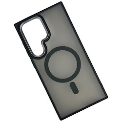 Чехол (накладка) Samsung S928 Galaxy S24 Ultra, Matte Corrugated, MagSafe, Черный