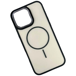 Чохол (накладка) Apple iPhone 13 Pro Max, Matte Corrugated Camera Thin, MagSafe, Чорний