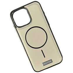 Чехол (накладка) Apple iPhone 14 Pro, Becation Matte, MagSafe, Молочный