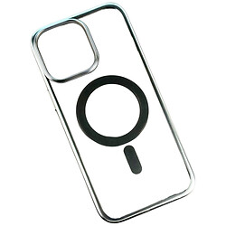 Чехол (накладка) Apple iPhone 14 Pro, Metallic Paint, MagSafe, Dark Silver, Серебряный