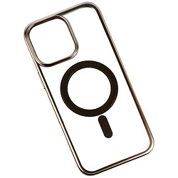 Чехол (накладка) Samsung Galaxy S24 / Galaxy S25, Metallic Paint, MagSafe, Золотой