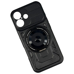 Чохол (накладка) Apple iPhone 17, Armor Rotating Magnetic, MagSafe, Чорний