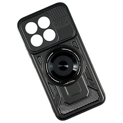 Чехол (накладка) Xiaomi 15T, Armor Rotating Magnetic, MagSafe, Черный