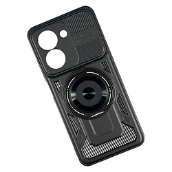 Чохол (накладка) Xiaomi Poco C71 / Redmi A5, Armor Rotating Magnetic, MagSafe, Чорний