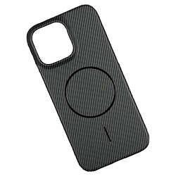 Чохол (накладка) Apple iPhone 16e, Carbon, MagSafe, Чорний