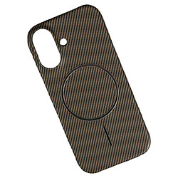 Чехол (накладка) Apple iPhone 17, Carbon, MagSafe, Коричневый