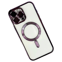 Чехол (накладка) Apple iPhone 13 Pro, Metallic Full Camera, MagSafe, Фиолетовый