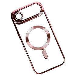 Чехол (накладка) Apple iPhone 17 Air, Metallic Full Camera, MagSafe, Розовый