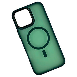 Чехол (накладка) Apple iPhone 17, Color Matte, MagSafe, Зеленый