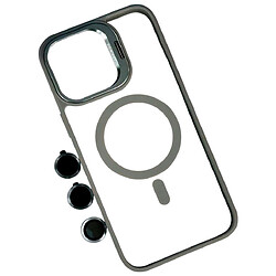 Чехол (накладка) Apple iPhone 13, Crystal Stend Camera, MagSafe, Серый