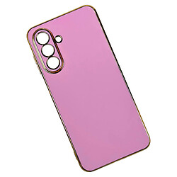 Чехол (накладка) Samsung Galaxy A36 5G / Galaxy A56 5G, Golden Line Separate Camera, Фиолетовый