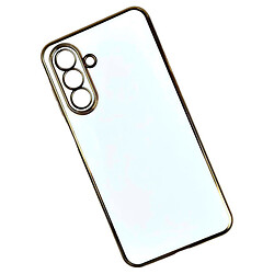 Чехол (накладка) Xiaomi Redmi Note 14 Pro 4G, Golden Line Separate Camera, Белый