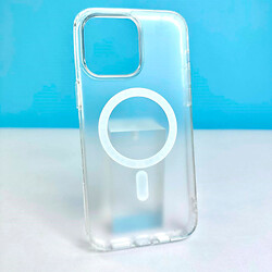 Чехол (накладка) Apple iPhone 13, MAGNETIC Clear Matte Color, MagSafe, Белый
