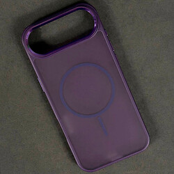 Чехол (накладка) Apple iPhone 17 Air, Air Beats Matte Camera, MagSafe, Фиолетовый