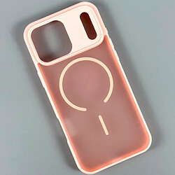 Чехол (накладка) Apple iPhone 17 Pro Max, Air Beats Matte Color, MagSafe, Розовый