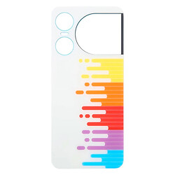 Задня кришка ZTE Nubia Music 2, High quality, Білий