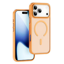 Чохол (накладка) Apple iPhone 17 Pro Max, Wiwu Armor Pro, MagSafe, Помаранчевий