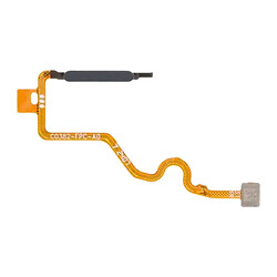 Шлейф ZTE Blade A75, С сканером отпечатка пальца, Черный