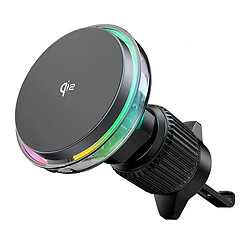 Утримувач (Холдер) WiWU CH-324 Aurora Qi2, Чорний