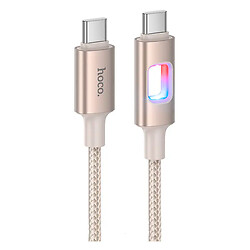 USB кабель Hoco U144, Type-C, 1.2 м., Золотой