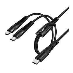 USB кабель Hoco X123 Victory, Type-C, 1.0 м., Черный