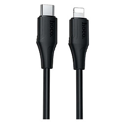 USB кабель Hoco X124 Apple iPhone SE 2022 / iPhone 14 Pro Max / iPhone 14 Plus / iPhone 14 Pro / iPhone 14 / iPhone 13 Pro / iPhone 13 Mini / iPhone 13 / iPhone 13 Pro Max / iPhone 12 Mini / iPhone 12 Pro Max, Lightning, 1.0 м., Чорний