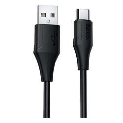 USB кабель Hoco X124 Bien, Type-C, 1.0 м., Чорний